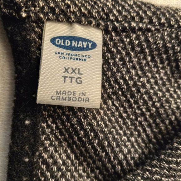 Old Navy Black and Gray Jumper Dress - Picture 3 of 7